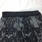 Miniskirt Sexy Transparent Lace Mesh Skirt Shirt Extender Women Summer Mini Black White Short Micro Skirt Ladies Underskirt