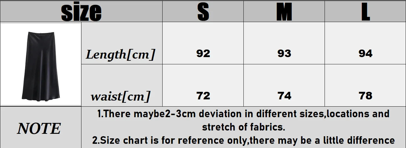 2024 Spring Women's Satin Bow-Decorated High-Waist A-Line Long Skirt - Vintage Chic Fashion