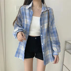Noire Gradient Plaid Shirt