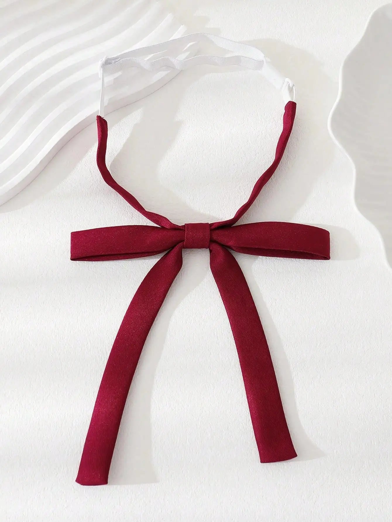 Women's Fashion Bow Tie Japanese Jk Style Girls School Uniform Bow Tie for Girls Korean Cosplay Neckties