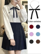 Women's Fashion Bow Tie Japanese Jk Style Girls School Uniform Bow Tie for Girls Korean Cosplay Neckties