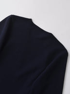 Spring Women Shoulder Pad Belt Knit Blazer Women Retro V-neck Long Sleeve Versatile Female Coat Women Clothes 9598/128