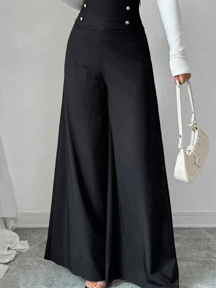 Noire Wide-Leg Pants