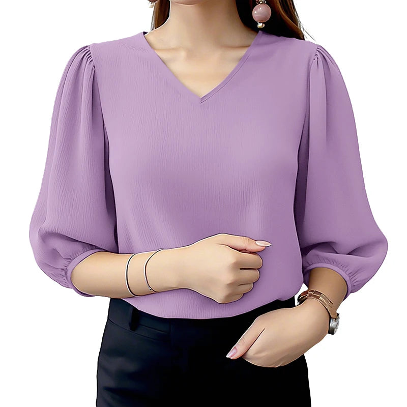Autumn Long-Sleeved Blouse