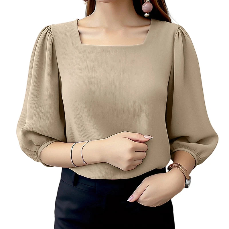 Autumn Long-Sleeved Blouse