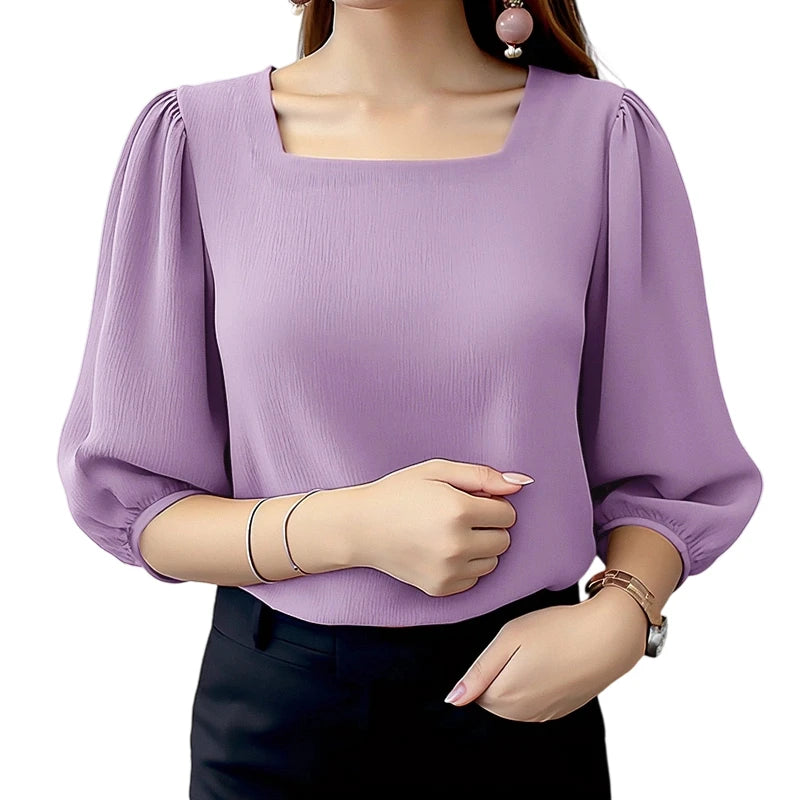 Autumn Long-Sleeved Blouse