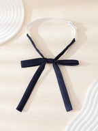 Women's Fashion Bow Tie Japanese Jk Style Girls School Uniform Bow Tie for Girls Korean Cosplay Neckties