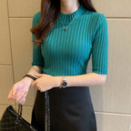 Serene Curve Knit Blouse