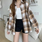 Noire Gradient Plaid Shirt