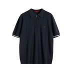 CHCH 2024 New Summer Ribbed Knit Polo Shirt for Men Breathable and Cool Brand Quality Mens Textured Polo Shirts