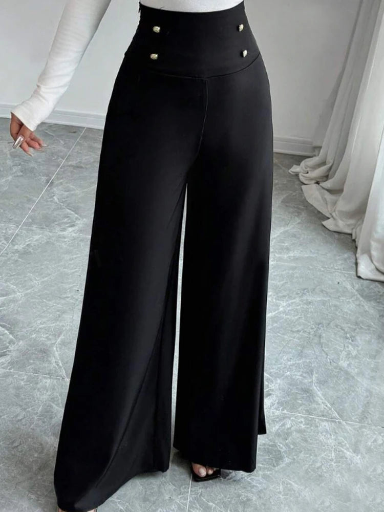 Noire Wide-Leg Pants